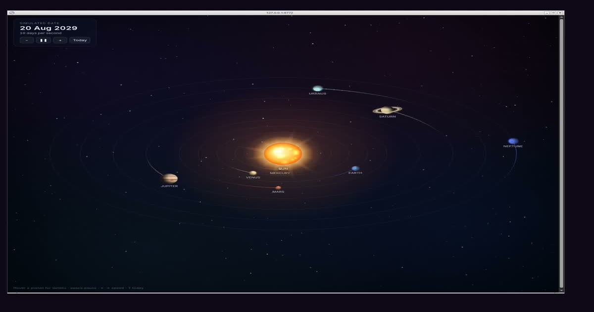 Opus 5 high, last frame. 468 seconds. The date reads 20 Aug 2029.